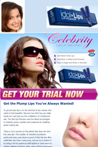 Achieving Plumper Lips
