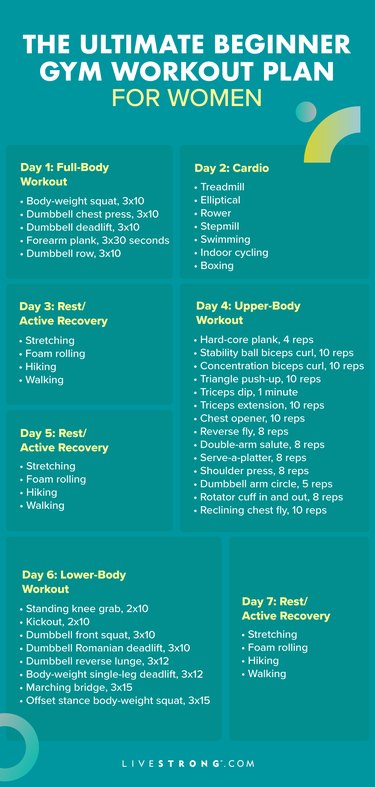 Beginner Gym Routine for Female Weight Loss