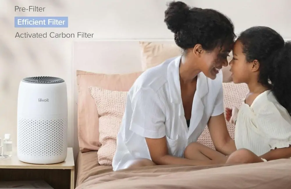 LEVOIT Air Purifiers Review for Bedroom: 3-in-1 Filter Cleaner with Fragrance Sponge for Better Sleep 2 LEVOIT Air Purifiers Review