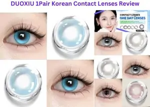 DUOXIU 1Pair Korean Contact Lenses Review