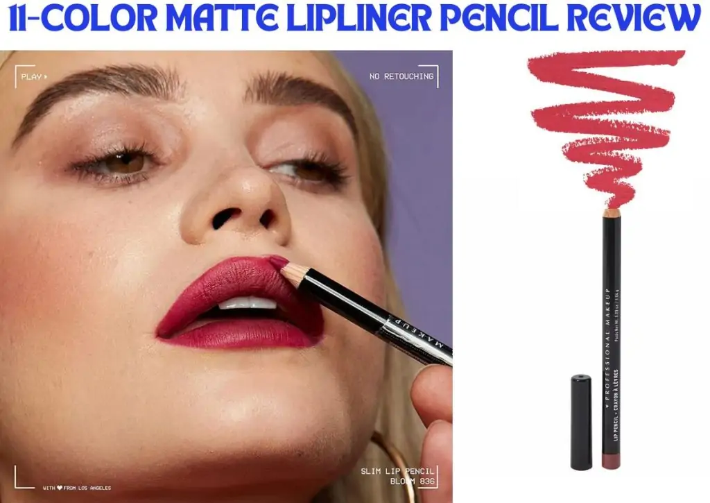 11-Color Matte Lipliner Pencil Review