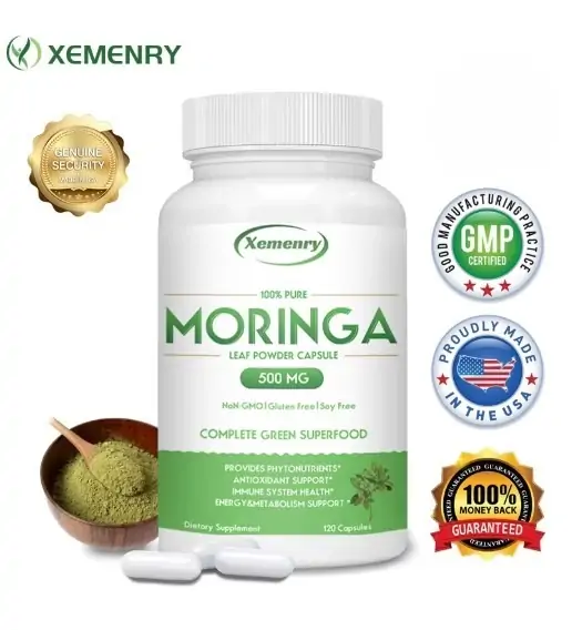 Moringa Capsules 500mg Review: A Natural Powerhouse for Energy, Metabolism & Immune Support 7 Moringa Capsules 500mg Review