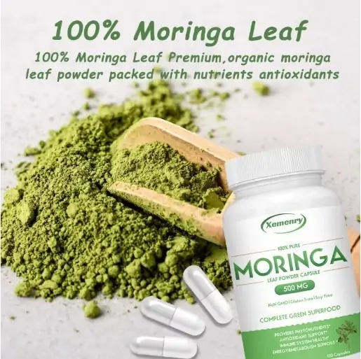 Moringa Capsules 500mg Review: A Natural Powerhouse for Energy, Metabolism & Immune Support 6 Moringa Capsules 500mg Review