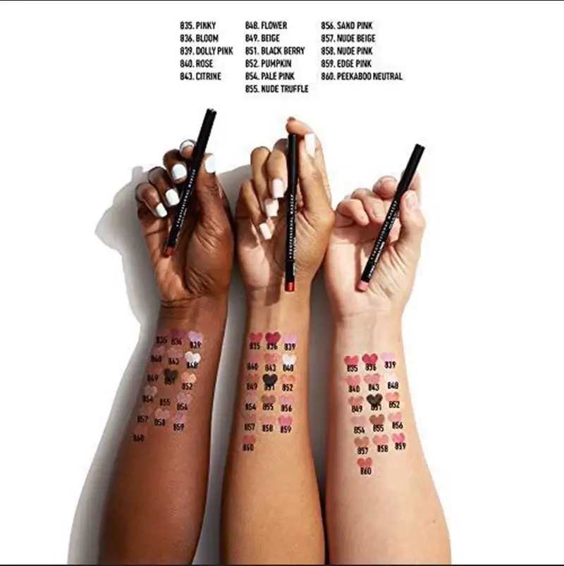 11-Color Matte Lipliner Pencil Review: Waterproof, Long-Lasting, and Perfect for Lip Contouring 4 11-Color Matte Lipliner Pencil Review