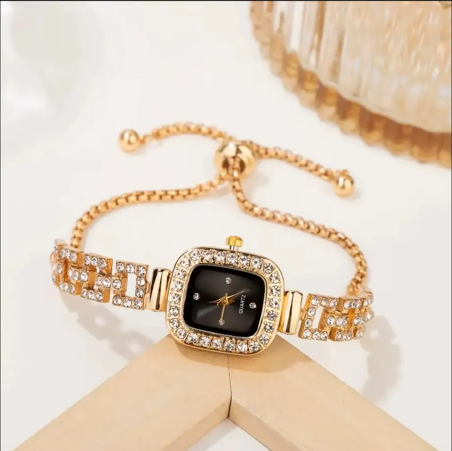 Adjustable Women Steel Bracelet Watch Review: Luxury Fashion Small Square Dial Quartz Watch 9 Adjustable Women Steel Bracelet Watch Review