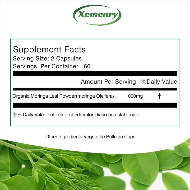 Moringa Capsules 500mg Review: A Natural Powerhouse for Energy, Metabolism & Immune Support 8 Moringa Capsules 500mg Review