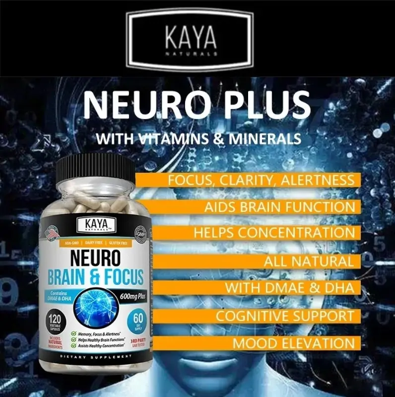 Nootropic Brain & Focus Supplement Best Review: Neurokines & B Vitamins ...