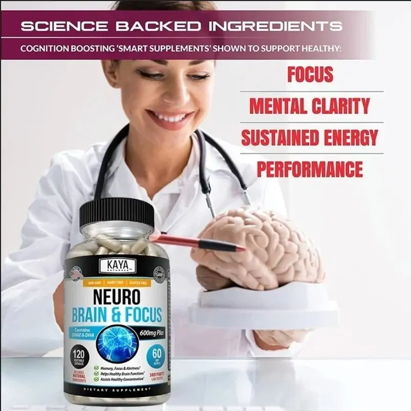Nootropic Brain & Focus Supplement Best Review: Neurokines & B Vitamins ...