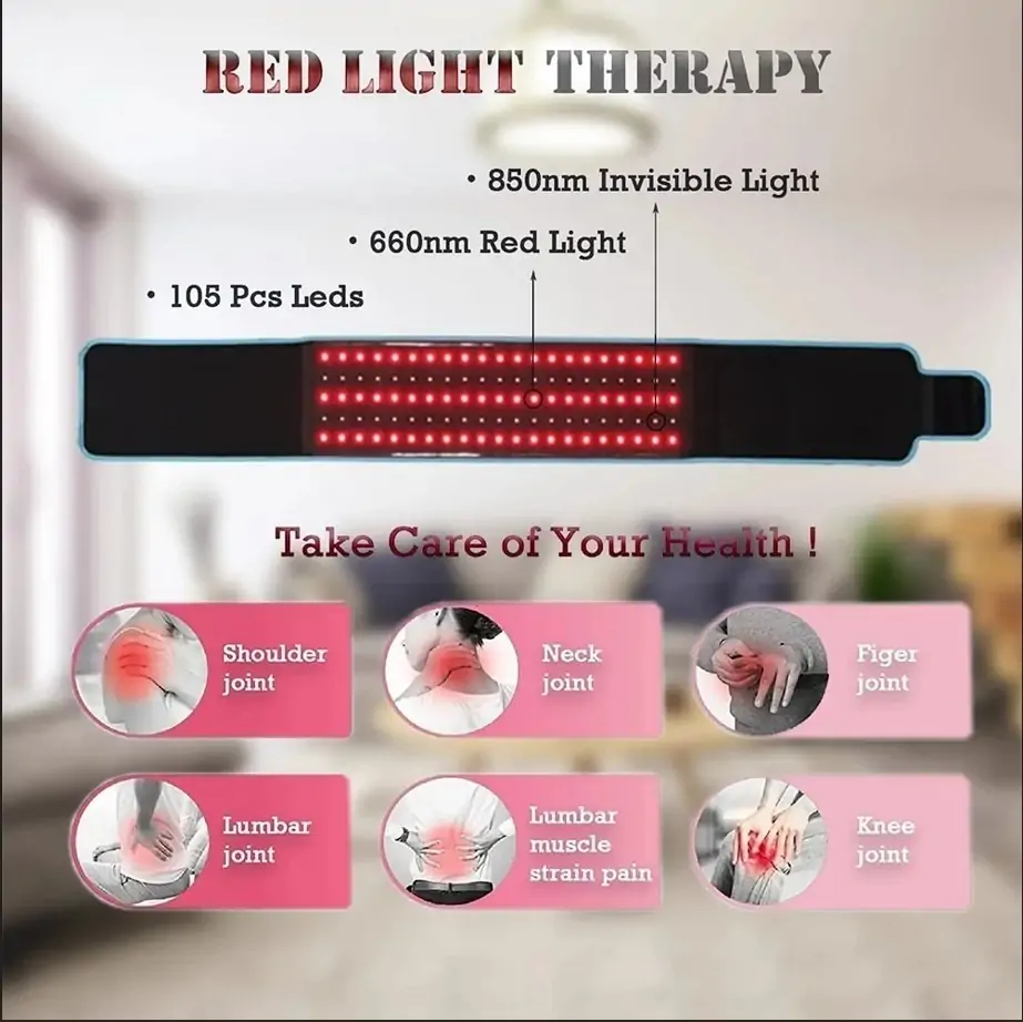 Versatile and Effective: Red & Infrared LED Light Therapy Belt Ultimate Review 3 Therapy Belt Ultimate Review