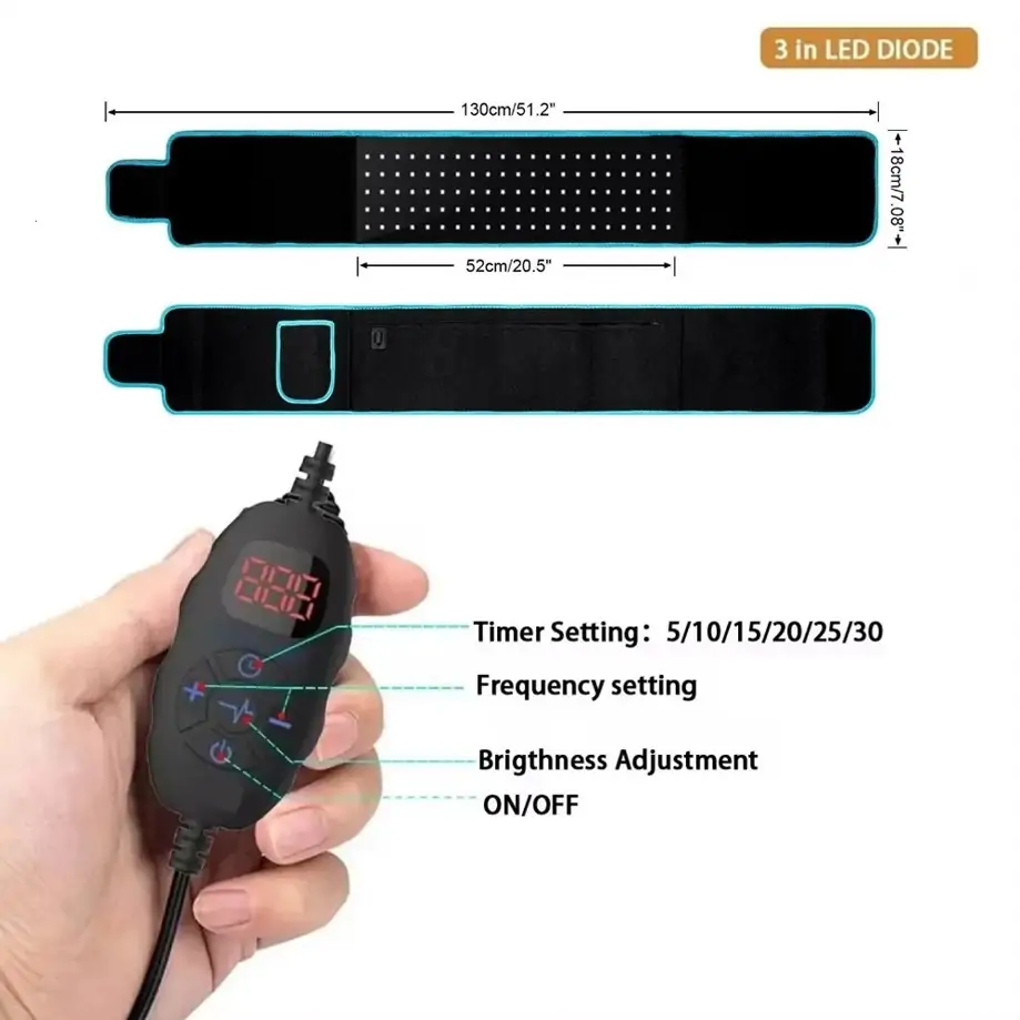 Versatile and Effective: Red & Infrared LED Light Therapy Belt Ultimate Review 7 Therapy Belt Ultimate Review