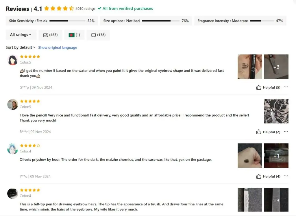 Waterproof Liquid Eyebrow Pen Review