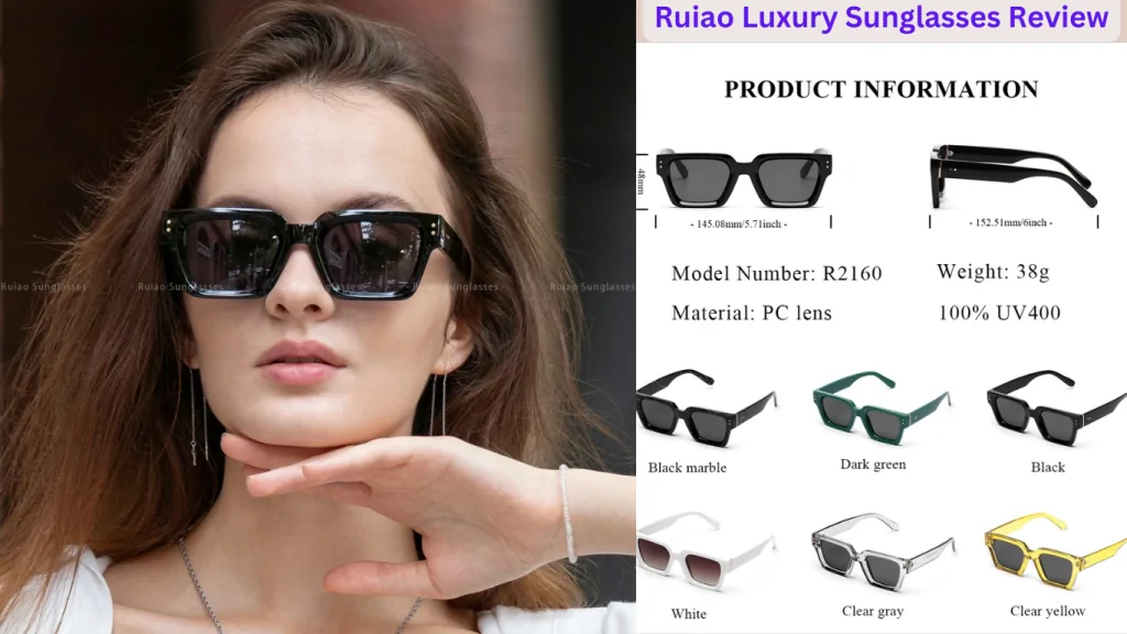 Ruiao Luxury Sunglasses Review