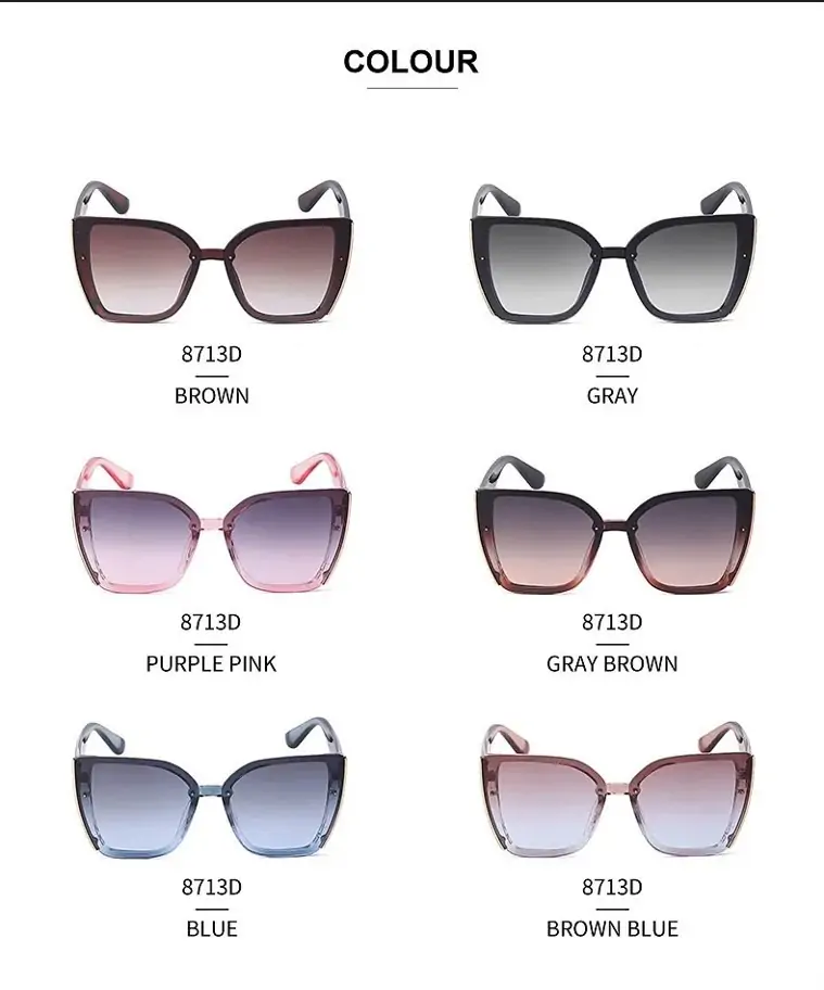 Oversized Cat Eye Fashion Sunglasses Review: 2025 Luxury Brand Trendy Eyewear 3 Oversized Cat Eye Fashion Sunglasses Review