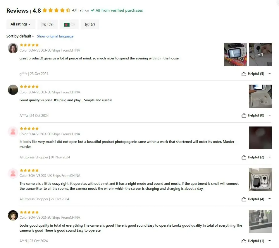 VB603 Video Baby Monitor Review