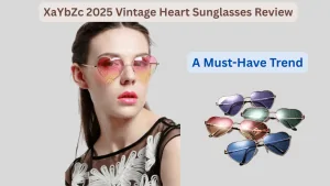 XaYbZc 2025 Vintage Heart Sunglasses Review