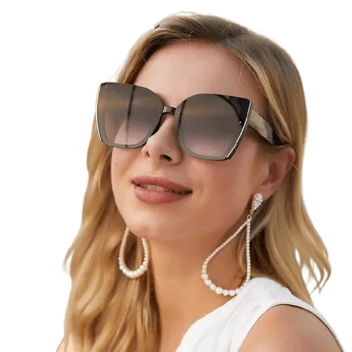 Oversized Cat Eye Fashion Sunglasses Review: 2025 Luxury Brand Trendy Eyewear 2 Oversized Cat Eye Fashion Sunglasses Review
