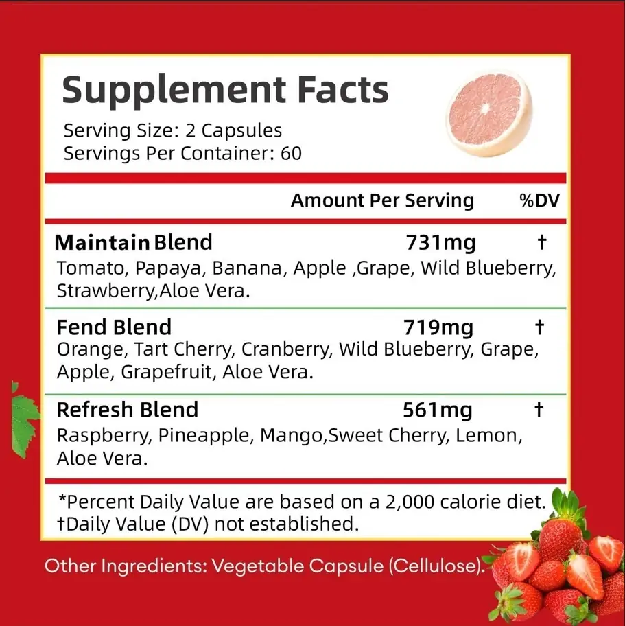 Fruit Supplements Review