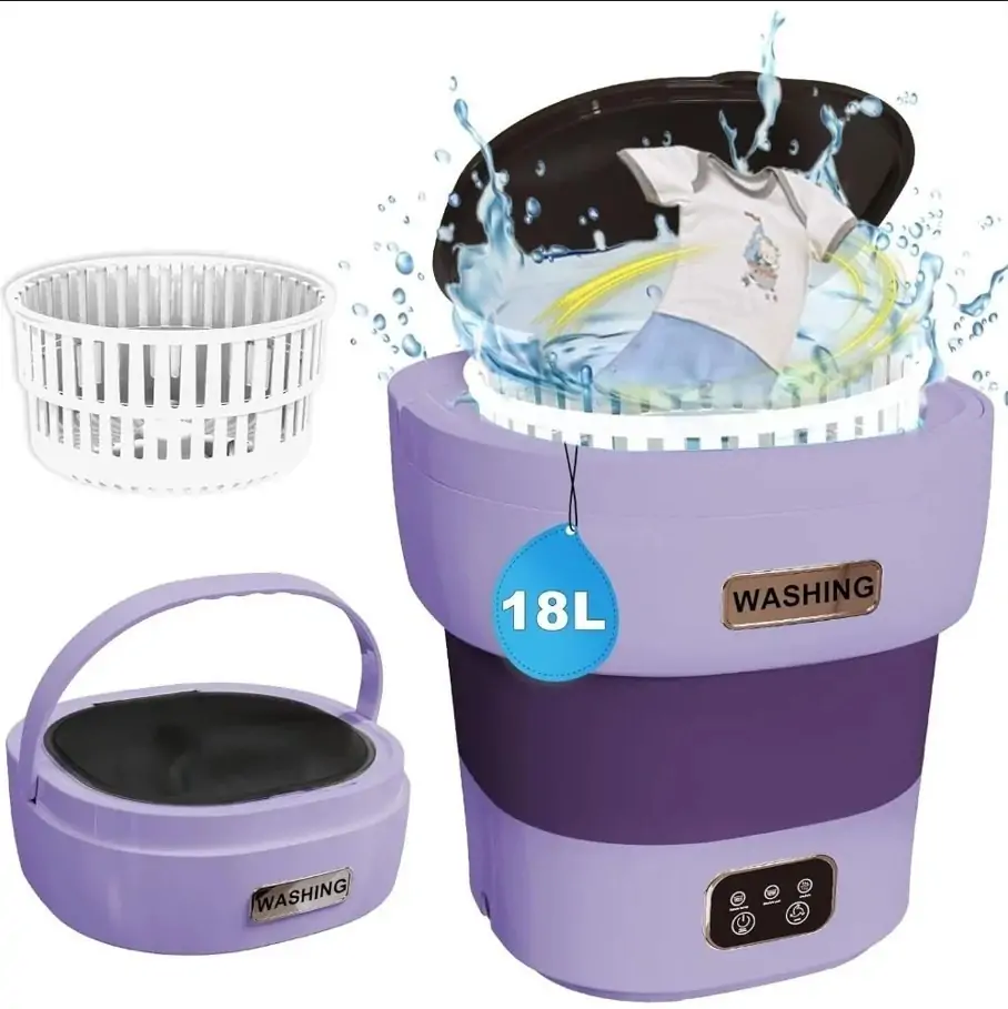 Mini Washing Machine 18L Review: The Perfect Compact Laundry Solution for Small Spaces 2 Mini Washing Machine 18L Review
