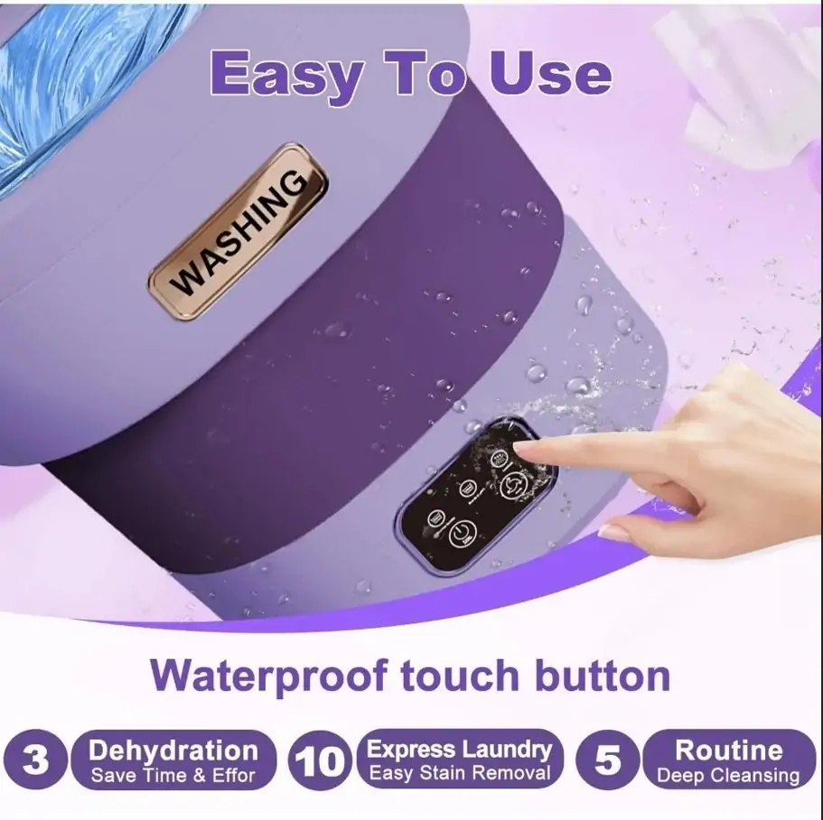 Mini Washing Machine 18L Review: The Perfect Compact Laundry Solution for Small Spaces 6 Mini Washing Machine 18L Review