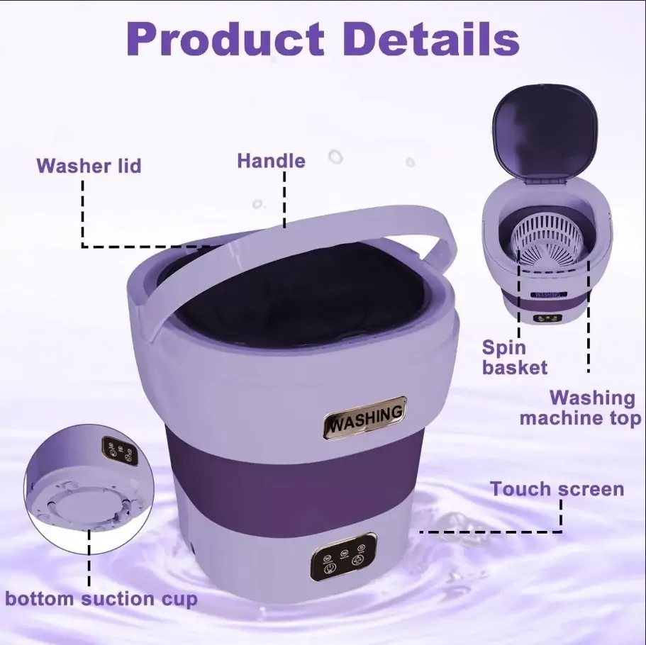 Mini Washing Machine 18L Review: The Perfect Compact Laundry Solution for Small Spaces 7 Mini Washing Machine 18L Review