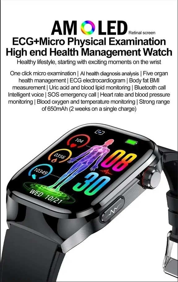 Smartwatch with Uric Acid Monitor? Yes, It Exists – And It’s Amazing 2 Smartwatch with Uric Acid Monitor