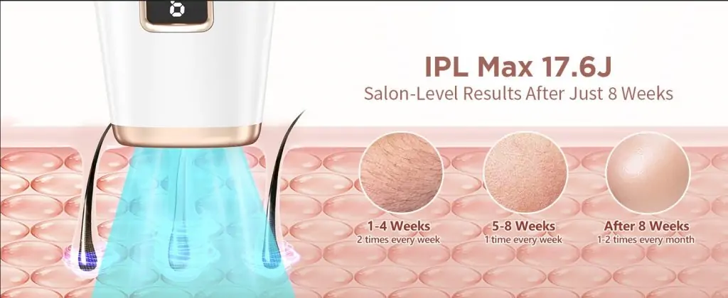 IPL Hair Removal Laser Device Review: Smooth Skin in Just 4 Weeks at Home 7 Screenshot 4 4