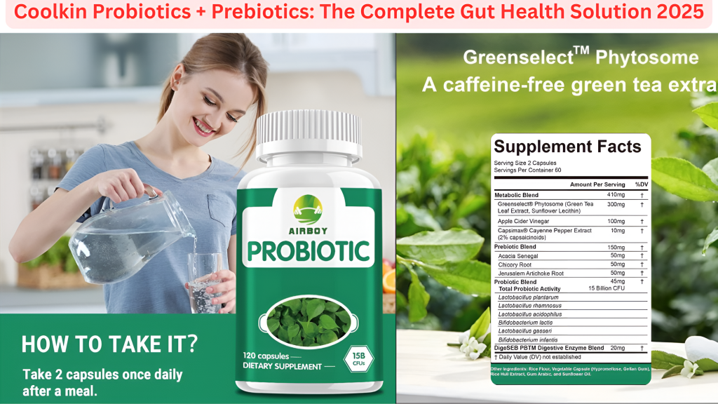 Coolkin Probiotics Prebiotics