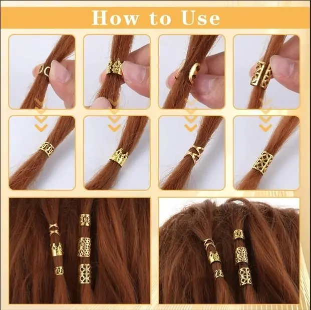 How to Style Hair Cuffs