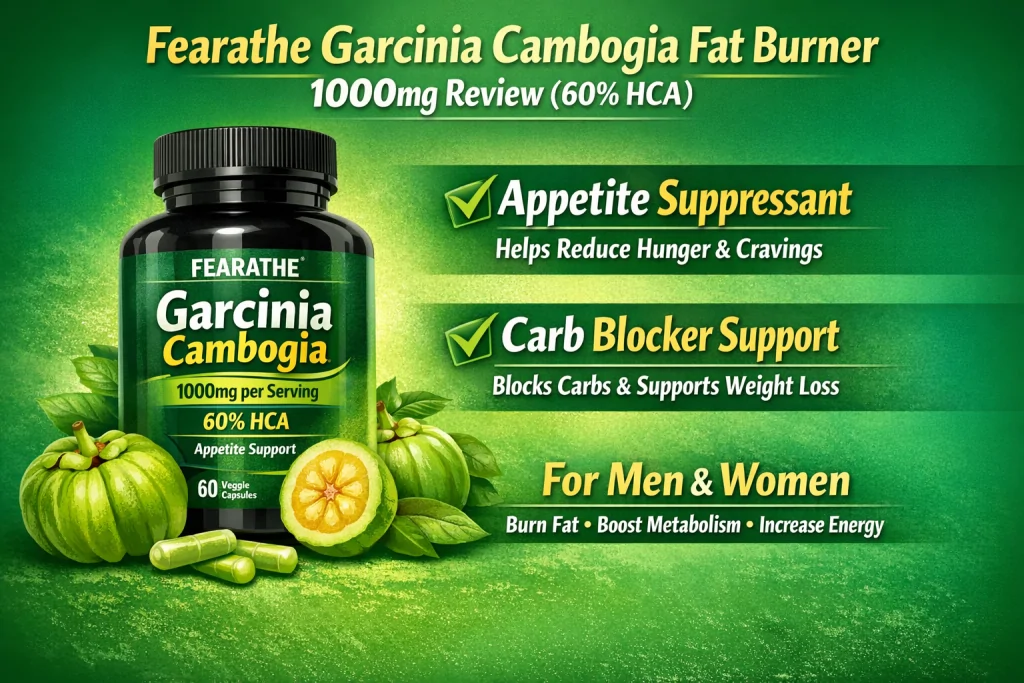 Strongest Garcinia Cambogia on the Market? Fearathe 1000mg 60% HCA 9 Strongest Garcinia Cambogia