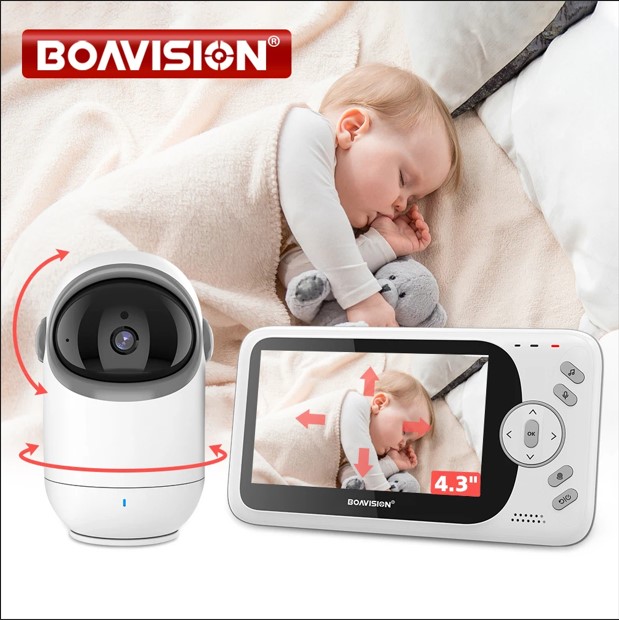 The Ultimate Review: BOAVISION VB801 4.3 Inch Video Baby Monitor with Pan-Tilt Camera 18 The Ultimate Review