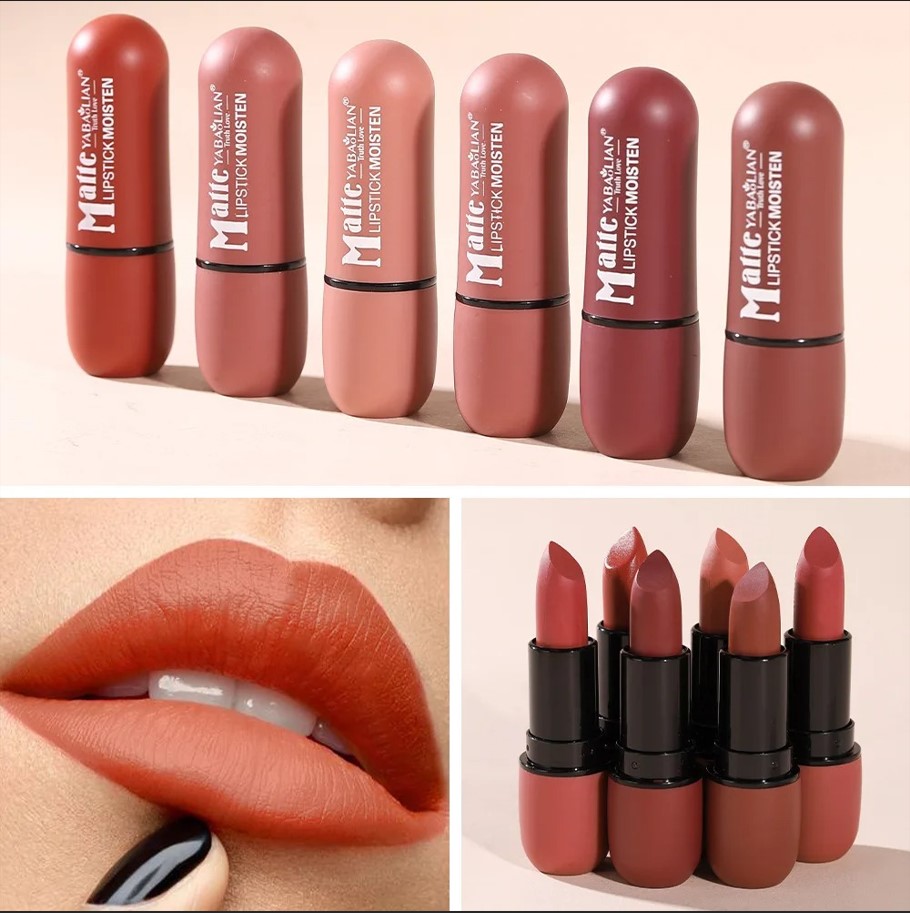6-Color Velvet Matte Lipstick Review: Is it Really Waterproof? 3 6-Color Velvet Matte Lipstick Review