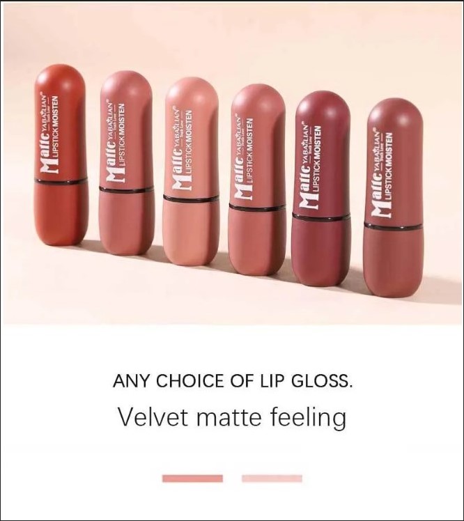 6-Color Velvet Matte Lipstick Review: Is it Really Waterproof? 14 6-Color Velvet Matte Lipstick Review