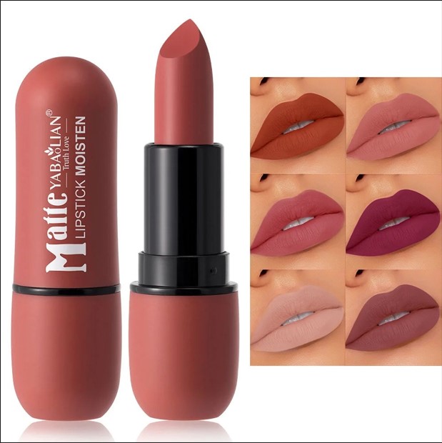 6-Color Velvet Matte Lipstick Review: Is it Really Waterproof? 12 6-Color Velvet Matte Lipstick Review