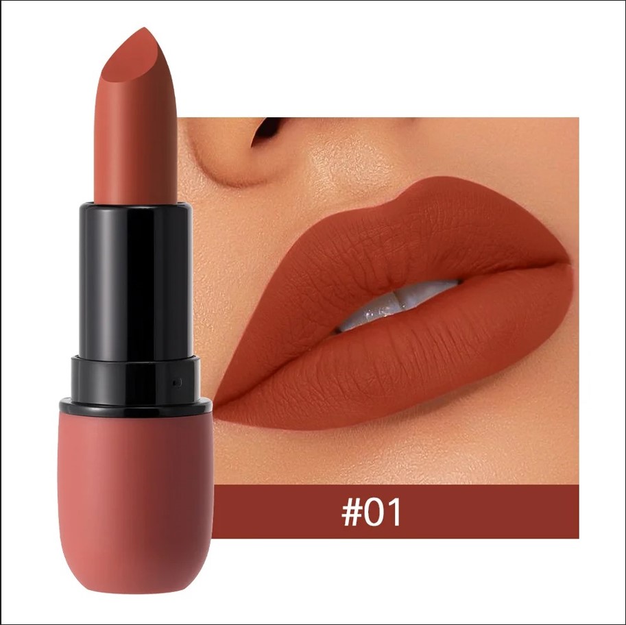 6-Color Velvet Matte Lipstick Review: Is it Really Waterproof? 4 6-Color Velvet Matte Lipstick Review