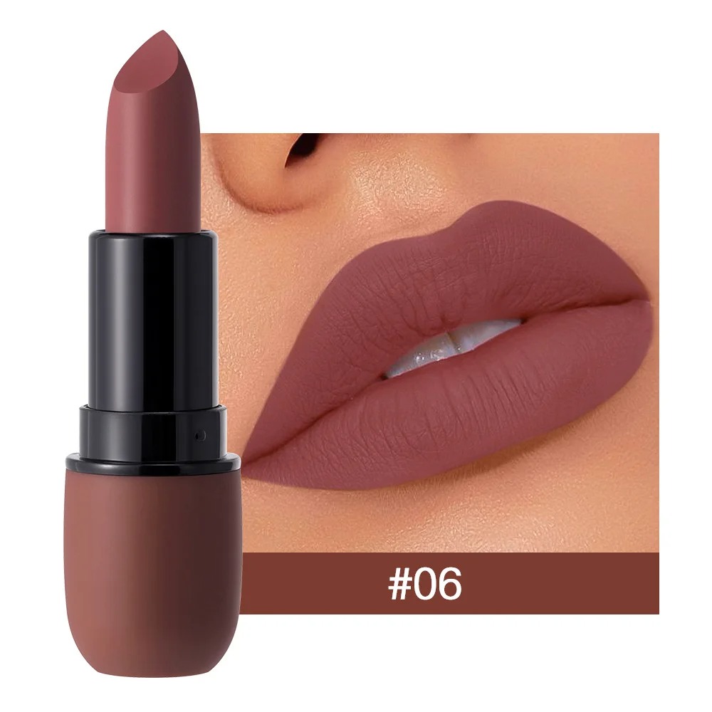 6-Color Velvet Matte Lipstick Review: Is it Really Waterproof? 10 6-Color Velvet Matte Lipstick Review