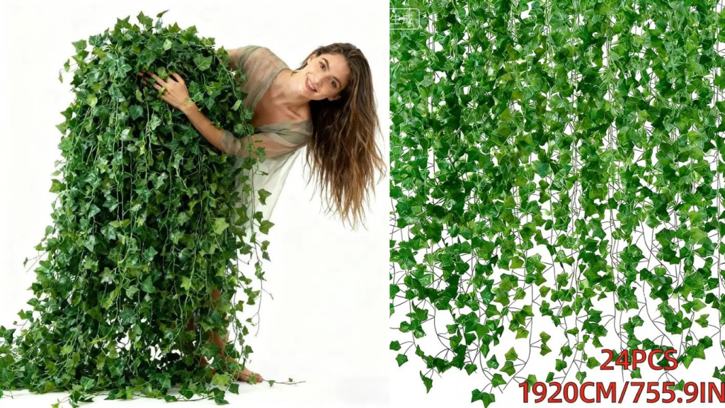 Transform Your Space: The Ultimate Guide to Wall Decoration with Sinsoledad Artificial Greenery Vines 3 Transform Your Space