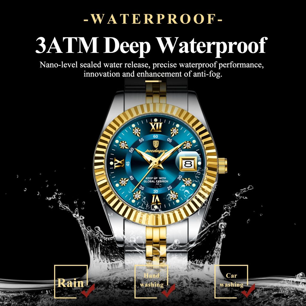 Top 5 Luxury Women's Watches: Why POEDAGAR 780-BU1 Leads the Pack 4 Top 5 Luxury Women's Watches