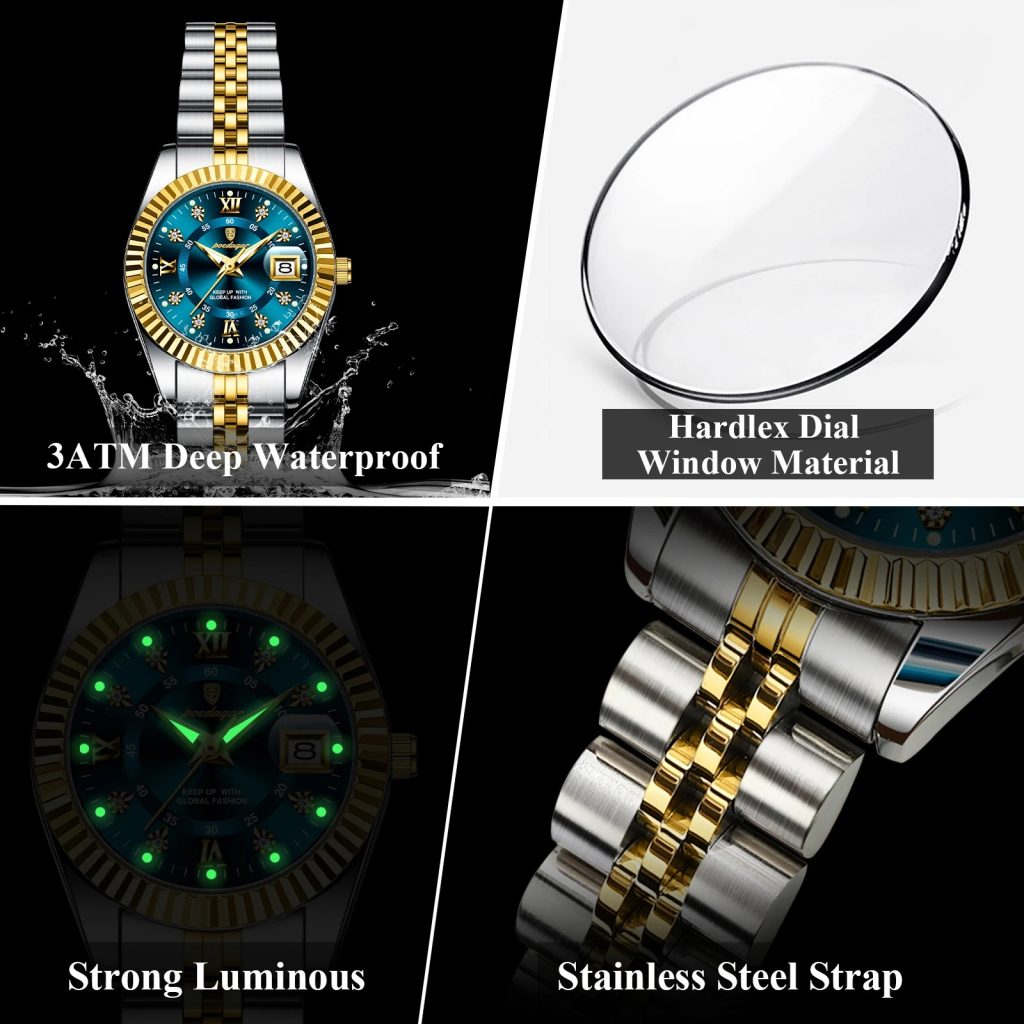 Top 5 Luxury Women's Watches: Why POEDAGAR 780-BU1 Leads the Pack 7 Top 5 Luxury Women's Watches