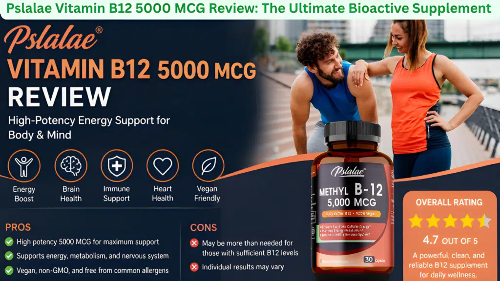 Pslalae Vitamin B12 5000 MCG Review
