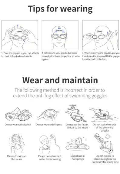 COPOZZ 3817 Swimming Goggles Review