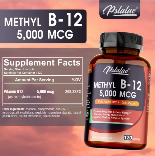 Pslalae Vitamin B12 5000 MCG Review: The Ultimate Bioactive Supplement 8 Pslalae Vitamin B12 5000 MCG Review