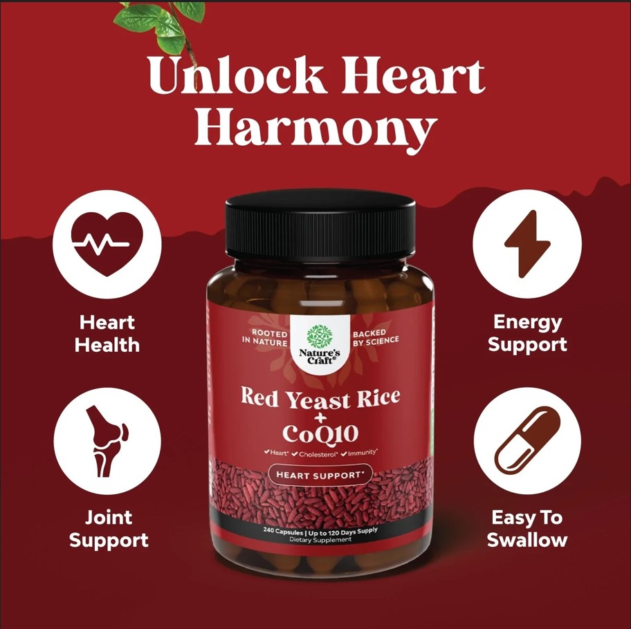 Red Yeast Rice & CoQ10 Review: The Best 2-in-1 Heart Supplement? 5 Red Yeast Rice & CoQ10 Review