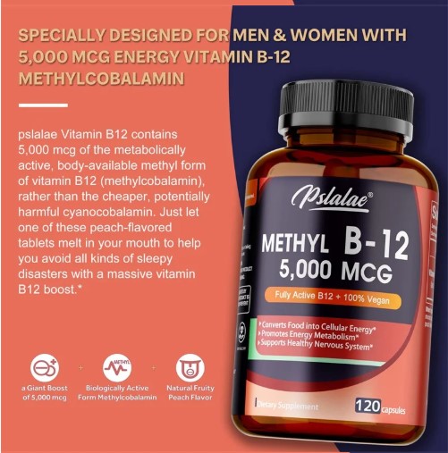 Pslalae Vitamin B12 5000 MCG Review: The Ultimate Bioactive Supplement 7 Pslalae Vitamin B12 5000 MCG Review