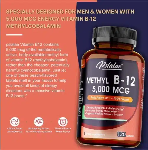 Pslalae Vitamin B12 5000 MCG Review: The Ultimate Bioactive Supplement 7 Pslalae Vitamin B12 5000 MCG Review