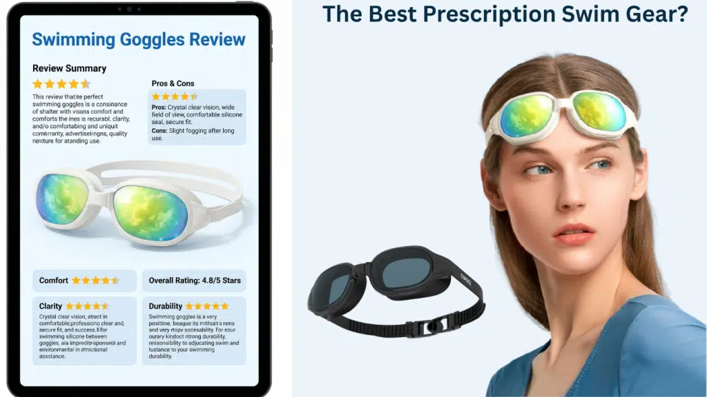 COPOZZ 3817 Swimming Goggles Review