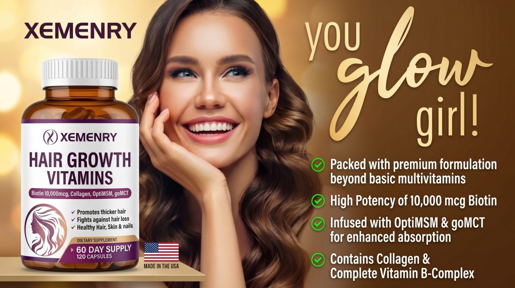 Xemenry Hair Growth Vitamins