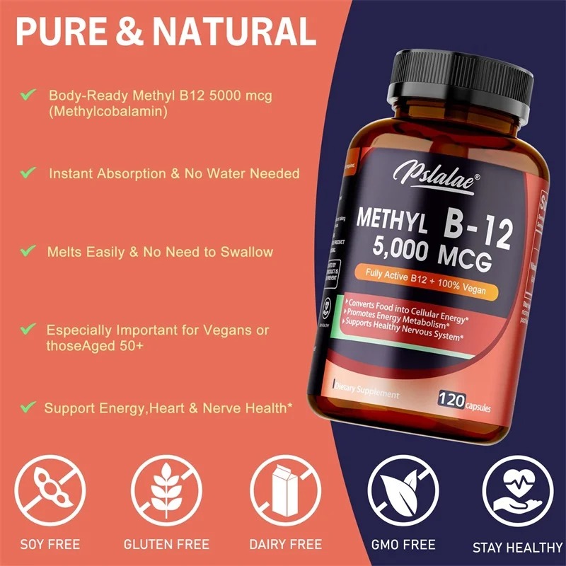 Pslalae Vitamin B12 5000 MCG Review: The Ultimate Bioactive Supplement 5 Pslalae Vitamin B12 5000 MCG Review