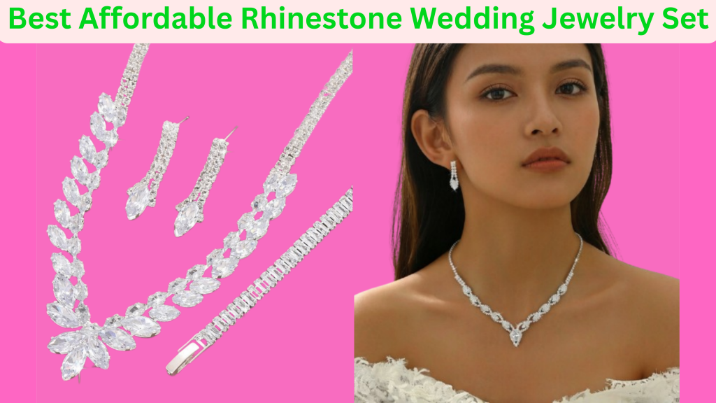 Best Affordable Rhinestone Wedding Jewelry Set 9 Best Affordable Rhinestone