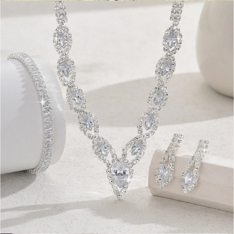 Best Affordable Rhinestone Wedding Jewelry Set 5 Best Affordable Rhinestone