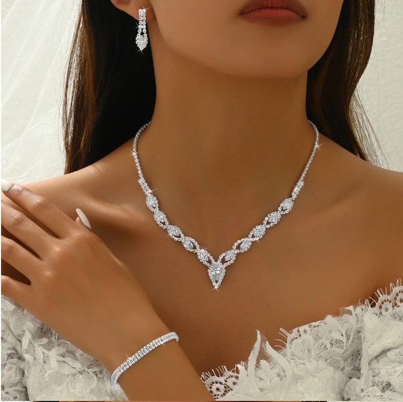 Best Affordable Rhinestone Wedding Jewelry Set 3 Best Affordable Rhinestone